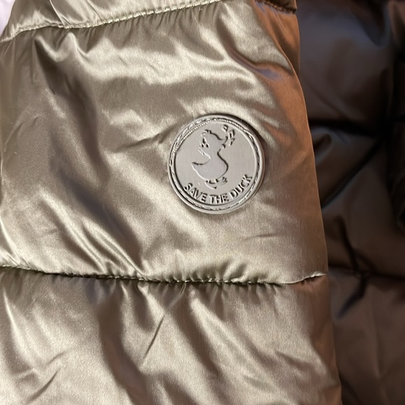 SAVE THE DUCK water repellent hooded quilted puffer coat - Picture 7 of 7